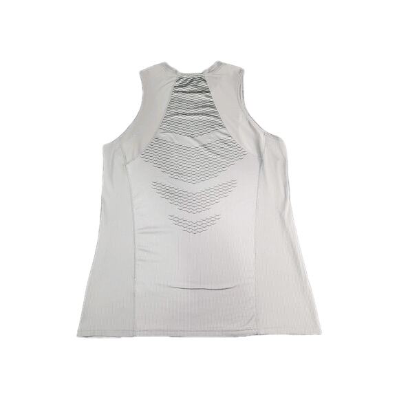 Nike Shirt Mens Sz XL Gray Fitted Hypercool Pro Dri FIT Gym Workout Tank Top C14 - Picture 7 of 9